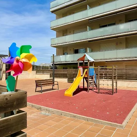 New! Con 2 Piscinas, Parque Infantil, A 1 Min De La Playa