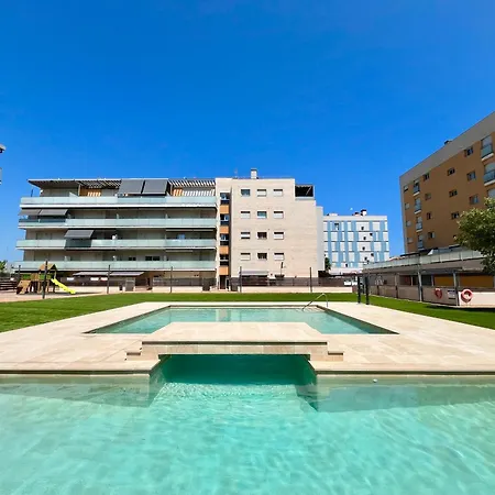 New! Con 2 Piscinas, Parque Infantil, A 1 Min De La Playa *